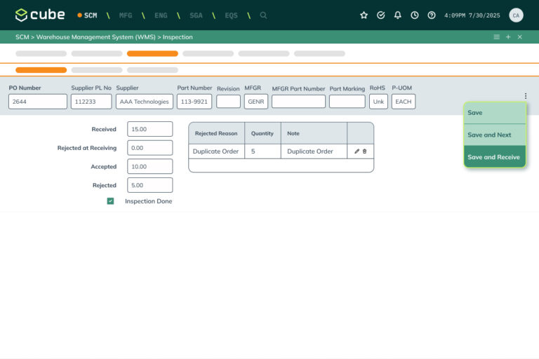 Manax Rp Electronics Manufacturing ERP & MES | Manex
